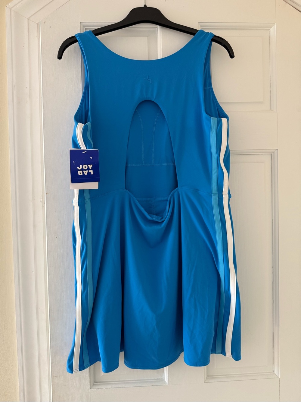JoyLab Women’s XL Blue Active Dress with Built-In Shorts & Removable Pads NWT - Picture 3 of 8